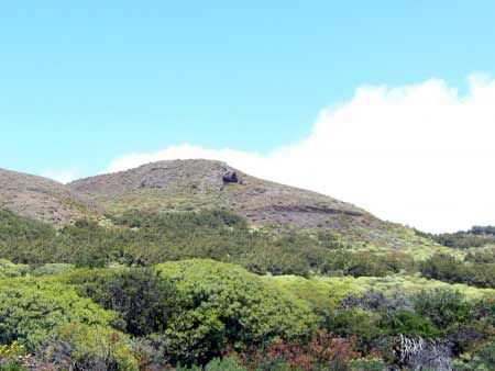 Grüne Berge auf El Hierro